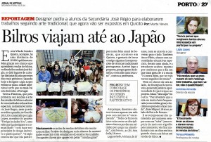 Projeto da escola no JN