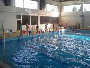 1º encontro de Natação no âmbito do Desporto Escolar