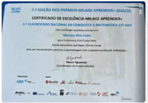 Prémio “Milage”